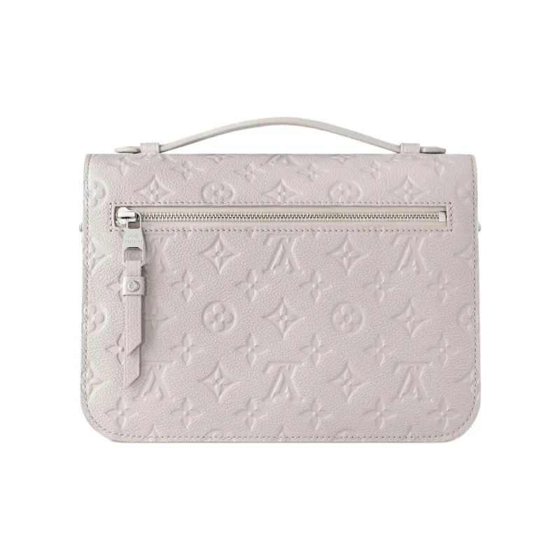 LOUIS VUITTON Pochette Metis Cow Leather Messenger Bag, Handbag, Shoulder Bag, Crossbody Bag Women's Mist Gray-2