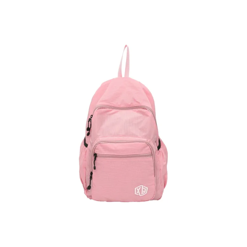 GEERDUN Nylon Backpack Unisex Khaki/Dragon Fruit/Gray/White/Pink/Red/Green/Black-7