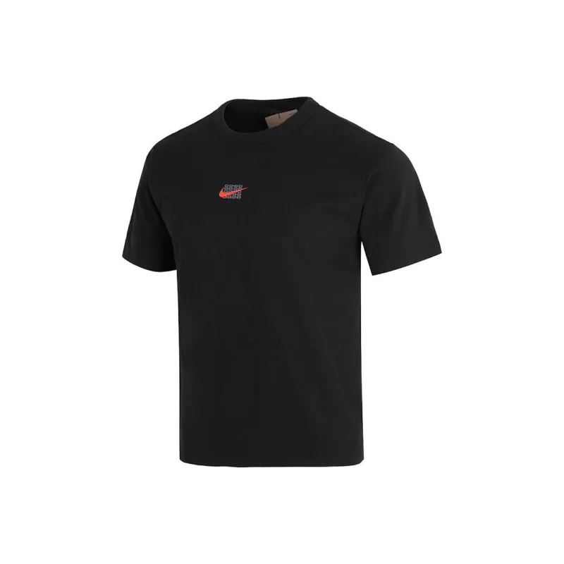 Nike T Shirts Unisex Black-0
