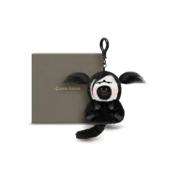 CinvaiKrose Plush Bag Accessories Unisex Black