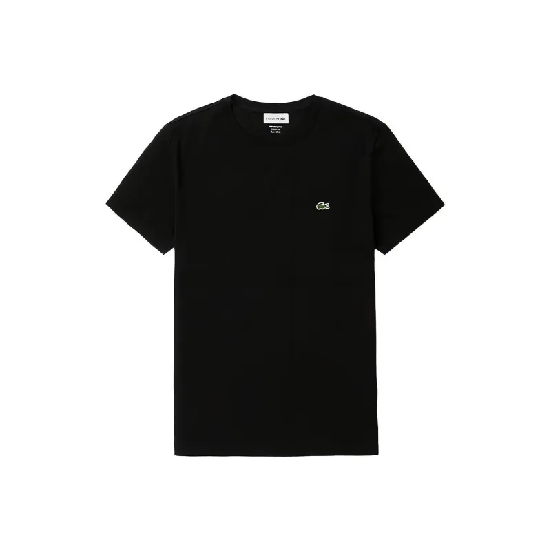 LACOSTE Logo Patch Crewneck T Shirt-0