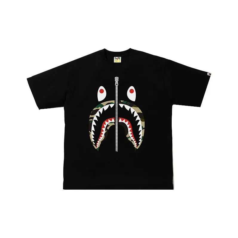 Bape 1st Camo Shark Tee-1