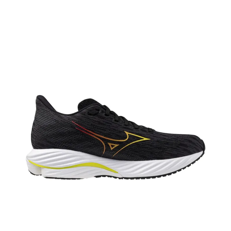 Mizuno Wave Rider 28 Low Top Running Shoes Unisex Black-1