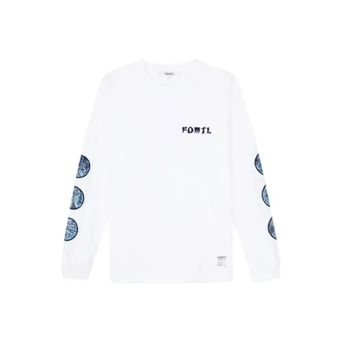 FDMTL 화이트 남녀공용 티셔츠