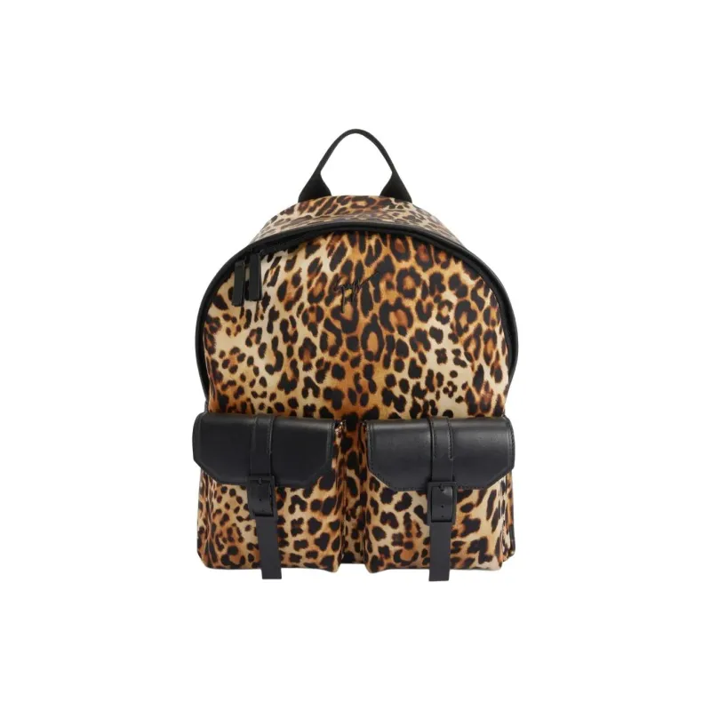Giuseppe Zanotti Roiy Leopard print Backpack-0