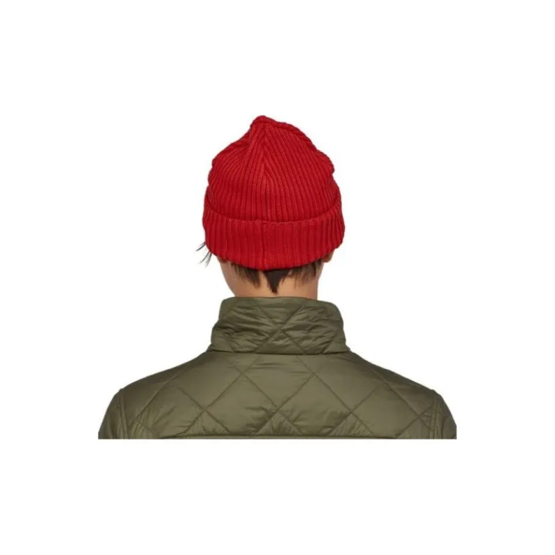 Patagonia Recycled Polyester Beanies Unisex Red-2
