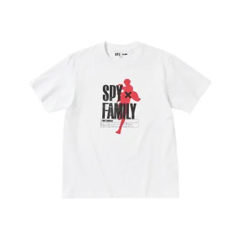 UNIQLO x Spy Family SS22 T-Shirt Men's White