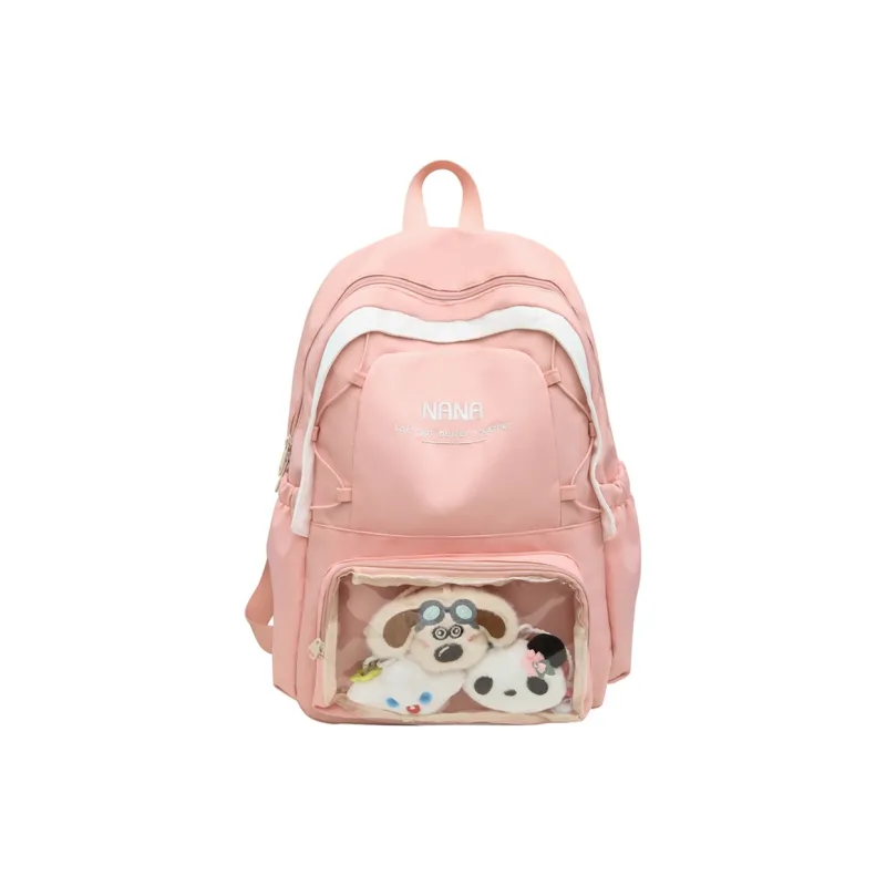 BSELEON Nylon Backpack Regular Unisex Multicolor-2
