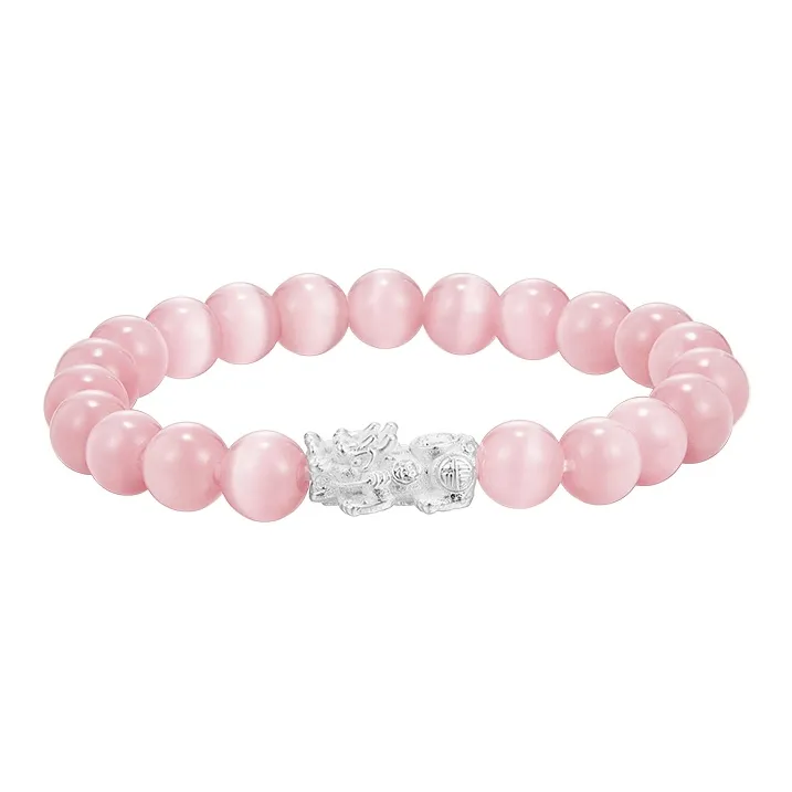 DAISY BEAUTY Glass Cat Eye Bracelets Women's-7