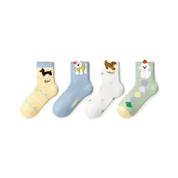 Primeet Ankle Socks Women's 5 Pack Play Together