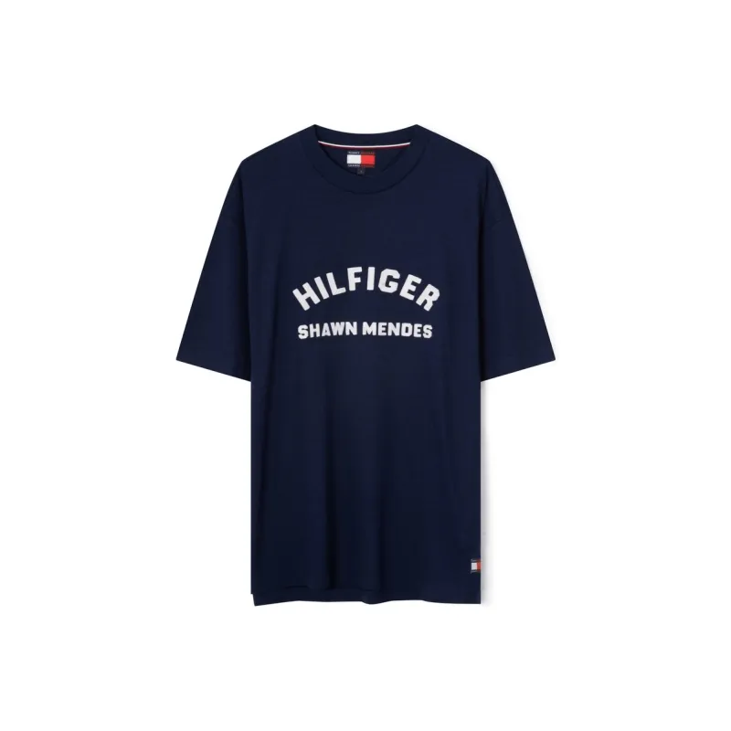 Tommy Hilfiger Tommy Hilfiger Capsule Series T-Shirts Men Marine Blue DCC-0