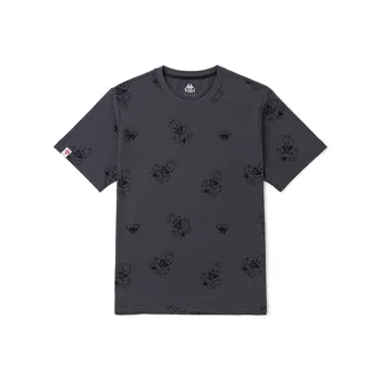 Banksy X Kappa Banksy T-Shirts Unisex Reinforced Steel Gray-1107
