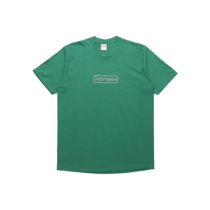 Supreme Kaws Chalk Logo Tee-0