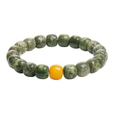 Shutong-Continuous Good Luck Beeswax Round Bead