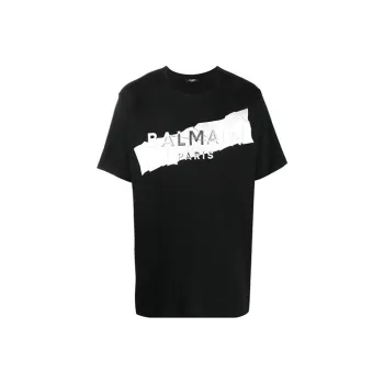 BALMAIN Embossed Logo T Shirt