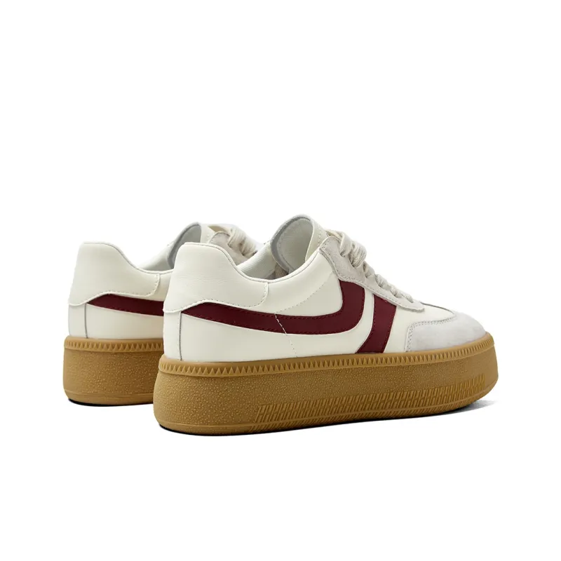 PT'SON German Army Trainers Low Top Skateboard Shoes Women's-3