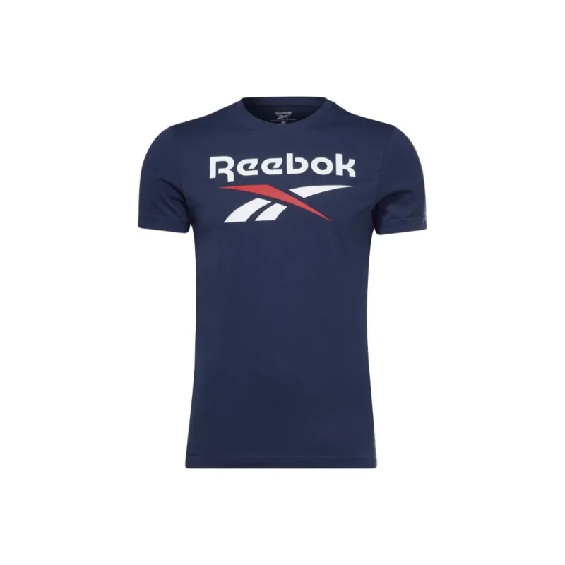 Reebok T-Shirts Men Navy Blue-0