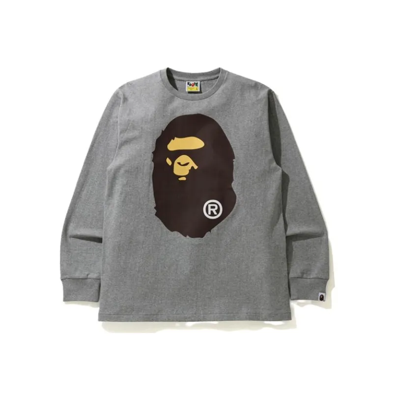 Bape Big Ape Head L/S Tee Tee-5