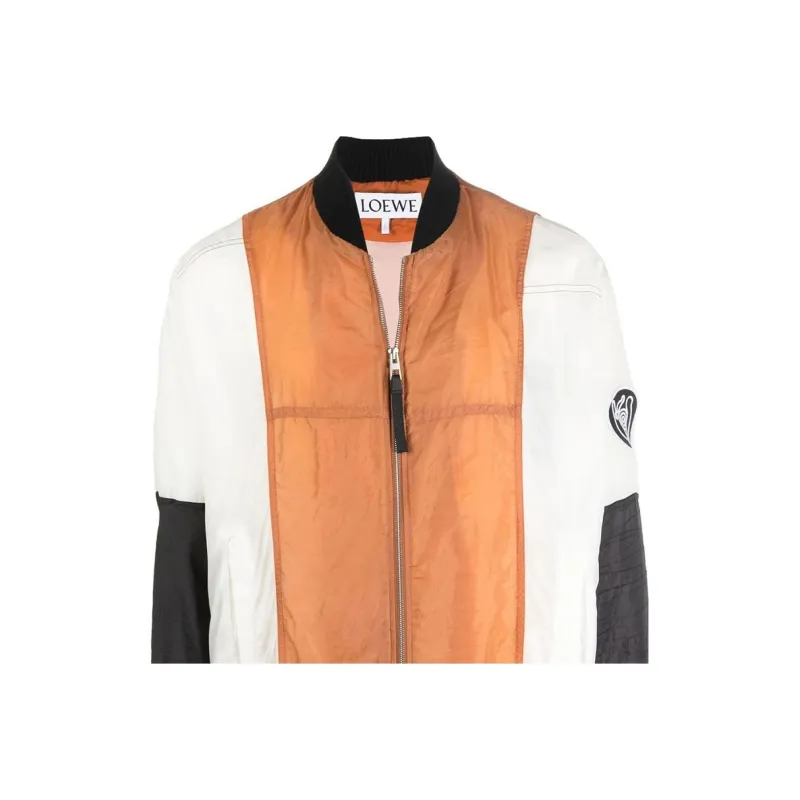 LOEWE Eln Parachute Patchwork Bomber-4