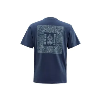 NBA Drop Shoulder Sleeve T-Shirt Men's Blue