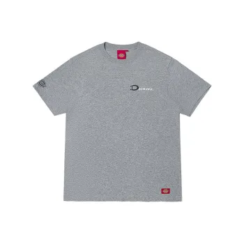 Dickies Straight T Shirt Unisex Medium Feather Gray