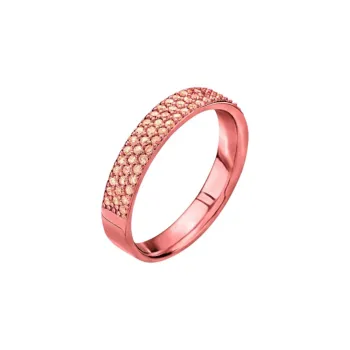 Folli Follie Stainless Steel Rings Women's Pink