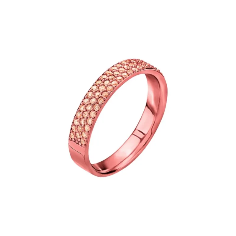 Folli Follie Stainless Steel Rings Women's Pink-0