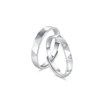 SHUIBEI S925 Silver Rings Unisex