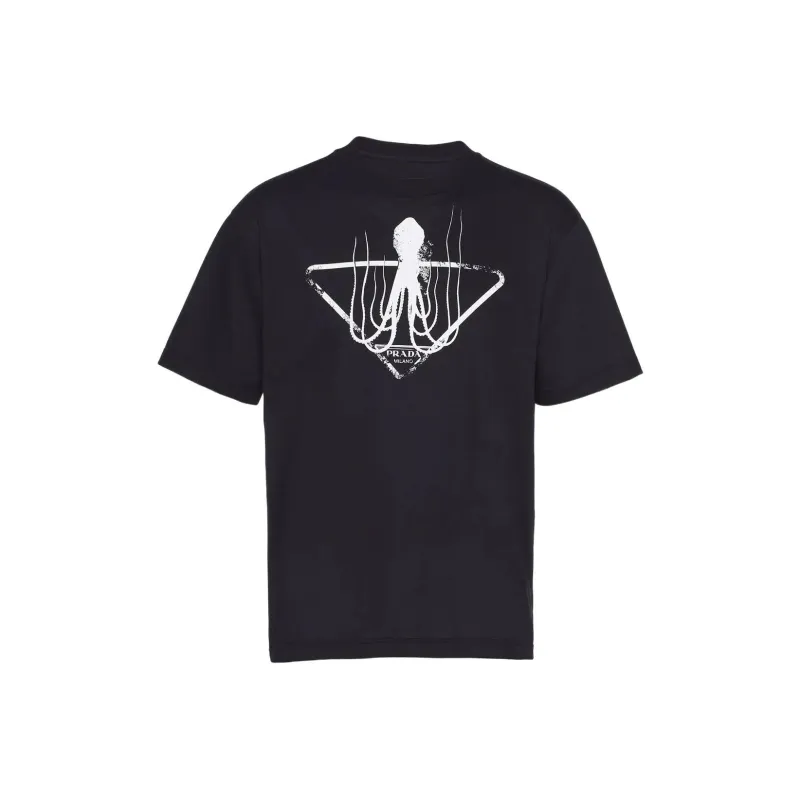 PRADA Octopus Print T shirt-0