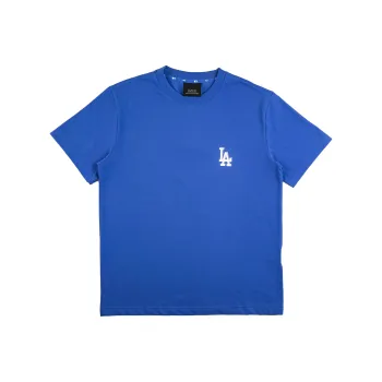 MLB Set in Sleeve T Shirt Unisex Blue