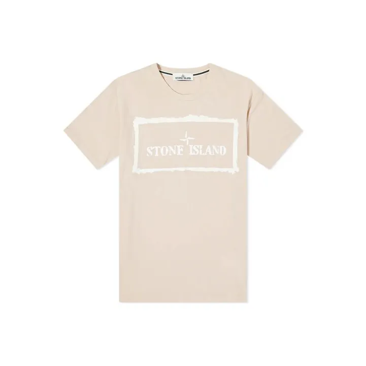 STONE ISLAND T Shirts Men Pink-0