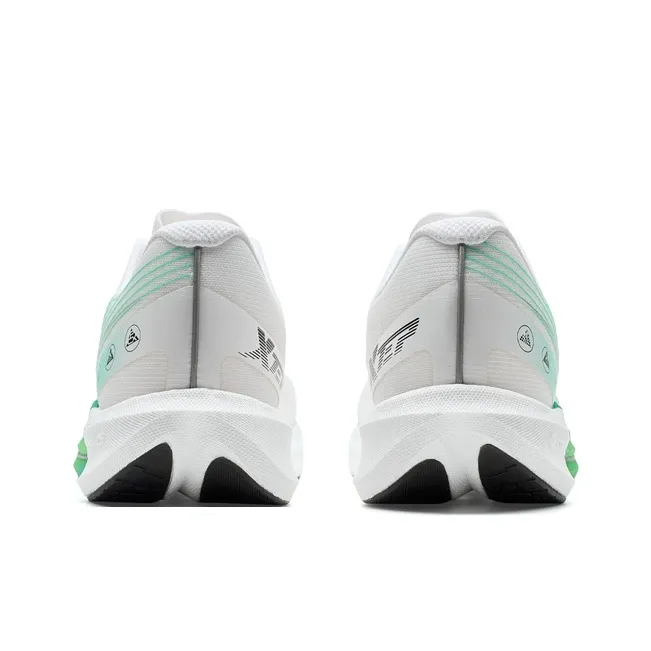 XTEP Anti Slip And Wear Resistant Lightweight Low Top Training Running Shoes Men's White Green-4