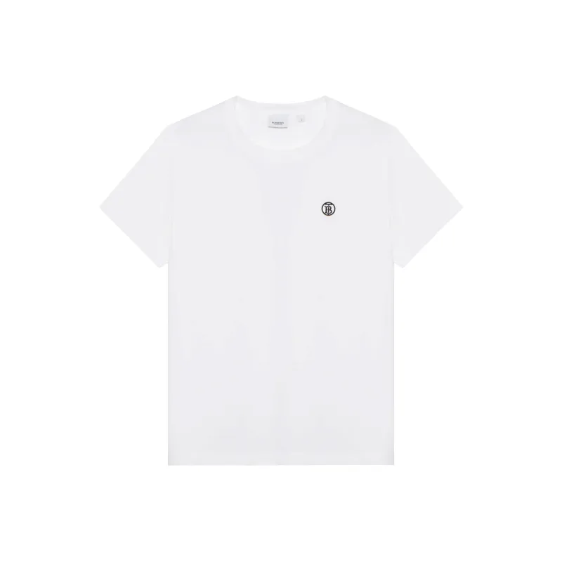 Burberry Monogram Motif Cotton T shirt-0