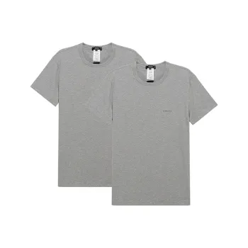 VERSACE T Shirt Men's 2 Pack Gray