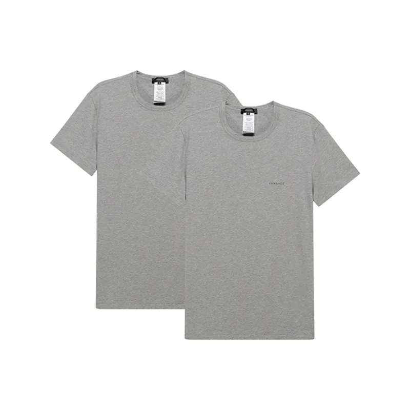 VERSACE T Shirt Men's 2 Pack Gray-0