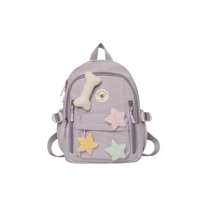 SUN EARTH &U Nylon Backpack Unisex Multicolor-2