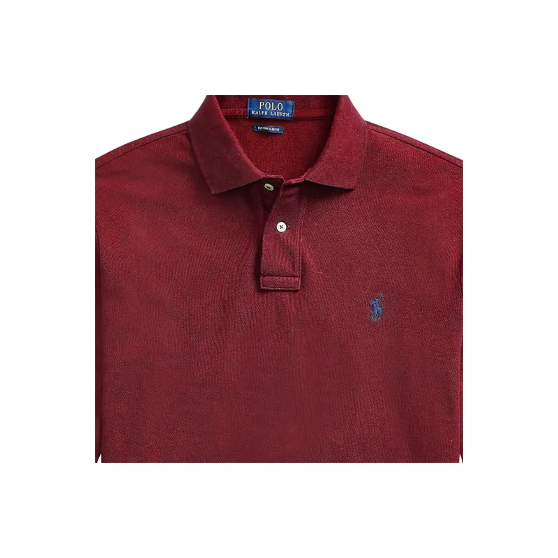 Polo Ralph Lauren Polo Shirt Men's Burgundy-4