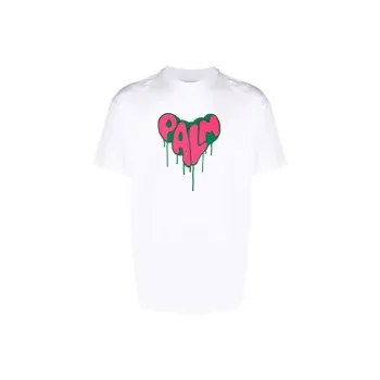 PALM ANGELS Spray Heart T shirt
