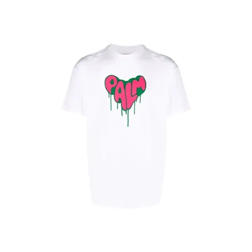 PALM ANGELS Spray Heart T shirt