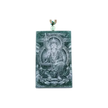 BYTHERE Glutinous Jade Necklaces Unisex