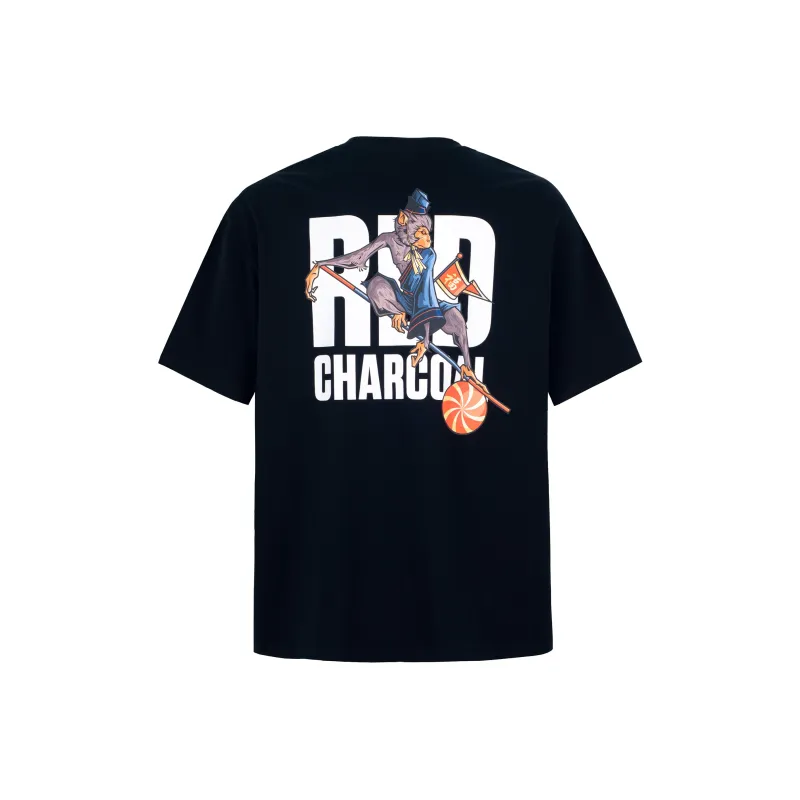 REDCHARCOAL x SUNNY T-Shirt Unisex Black-0