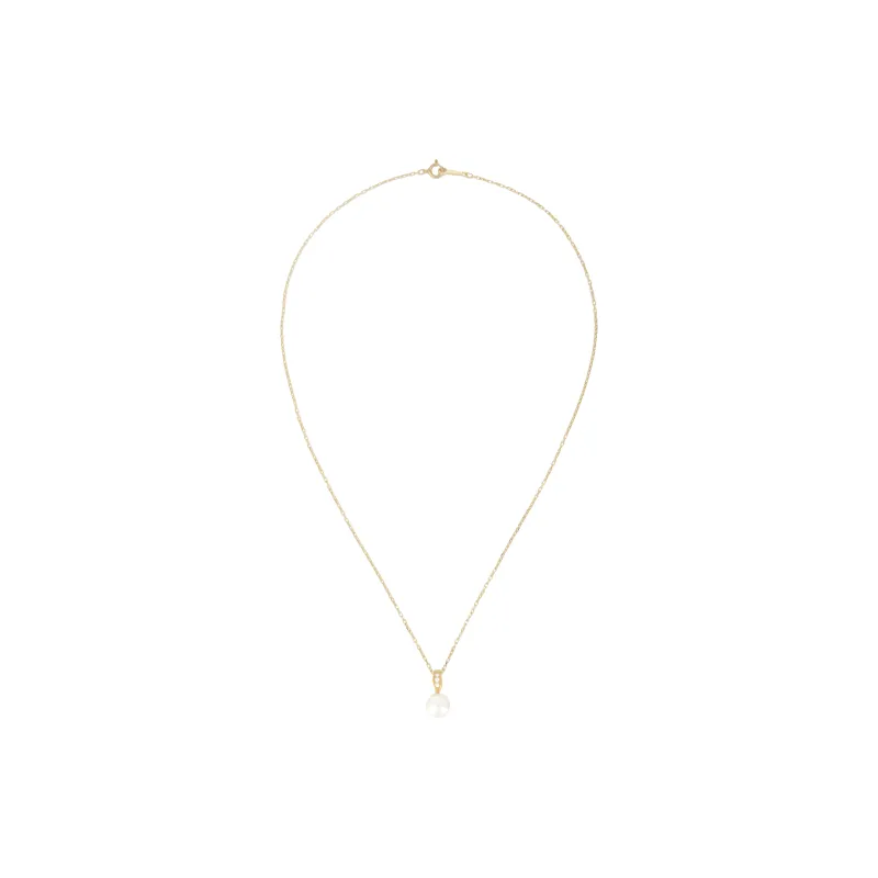 MIKIMOTO 18K Gold Necklaces Women's Gold-2