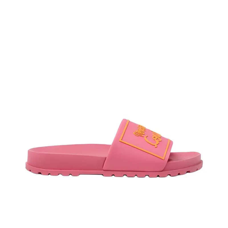 VERSACE JEANS COUTURE Slide Slippers Women's Pink-1