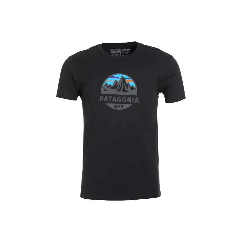 Patagonia Drop Shoulder Sleeve T-Shirt Men's Black-0