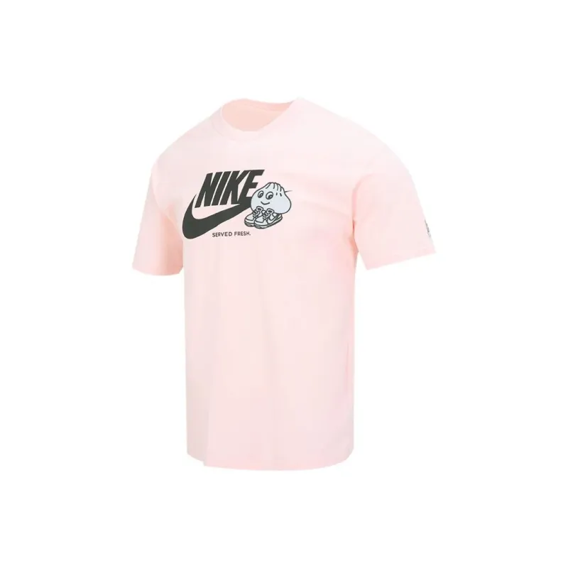Nike T Shirts Men Pink-0