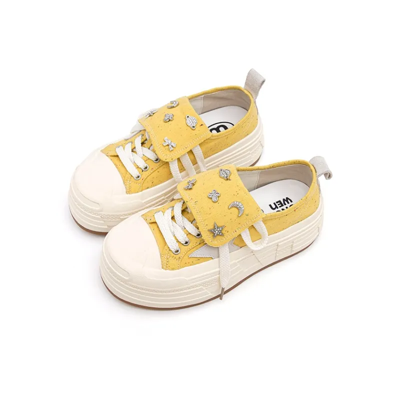 UNCLEWEN Low Top Skateboard Shoes Women's-19