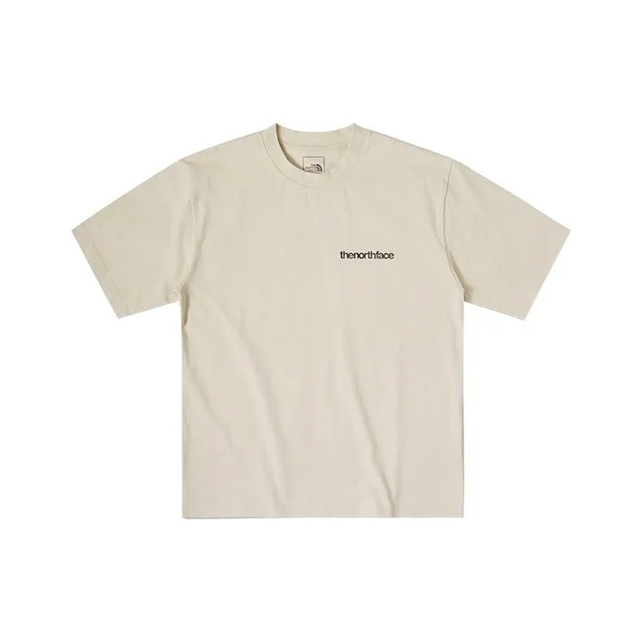 THE NORTH FACE Drop Shoulder Sleeve T Shirt Men's Khaki-0