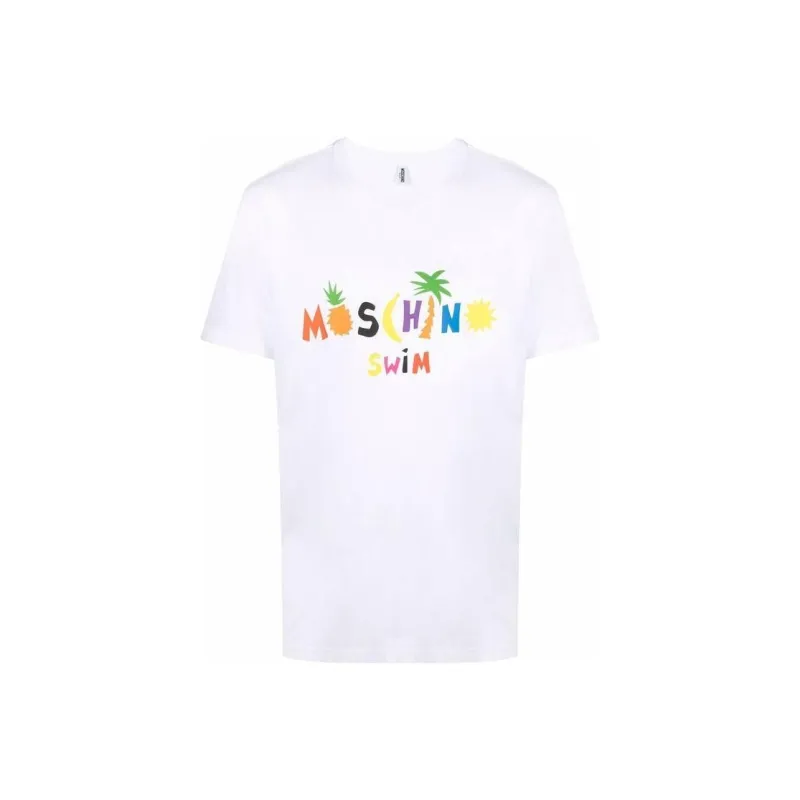 MOSCHINO T Shirts Men White-0