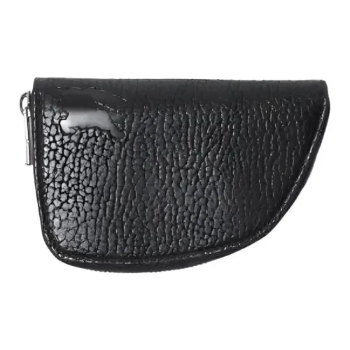 Burberry Leather Wallet Trumpets Men's Black