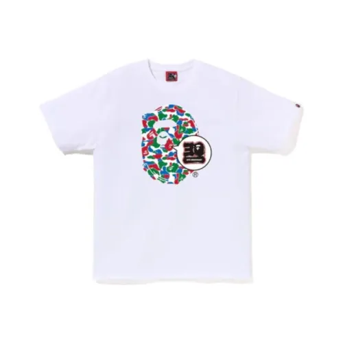 A BATHING APE Store Qingdao Bape 30th Anniversary Ape Head Tee Set